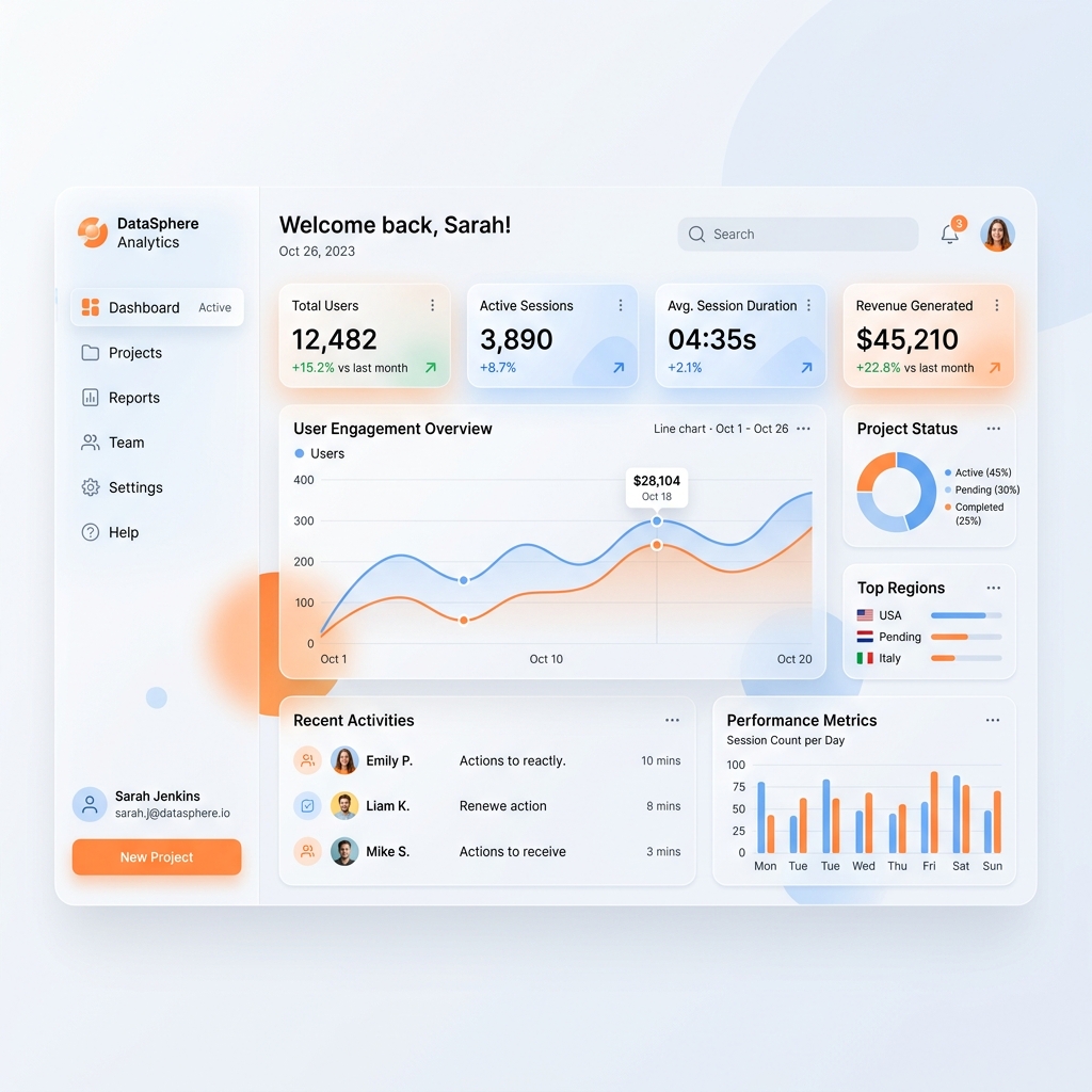 Aweb Dashboard